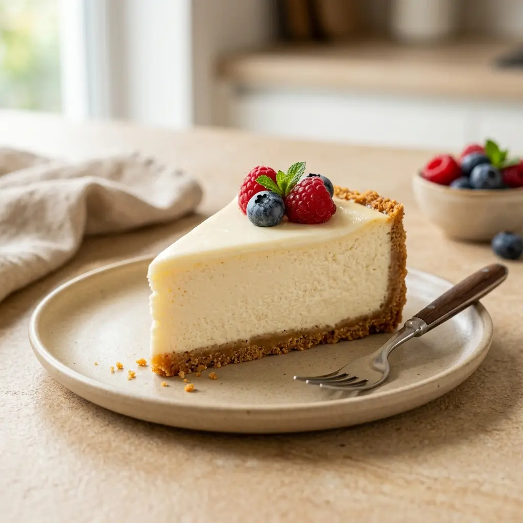 Fotografie cu Cheesecake gata de servire