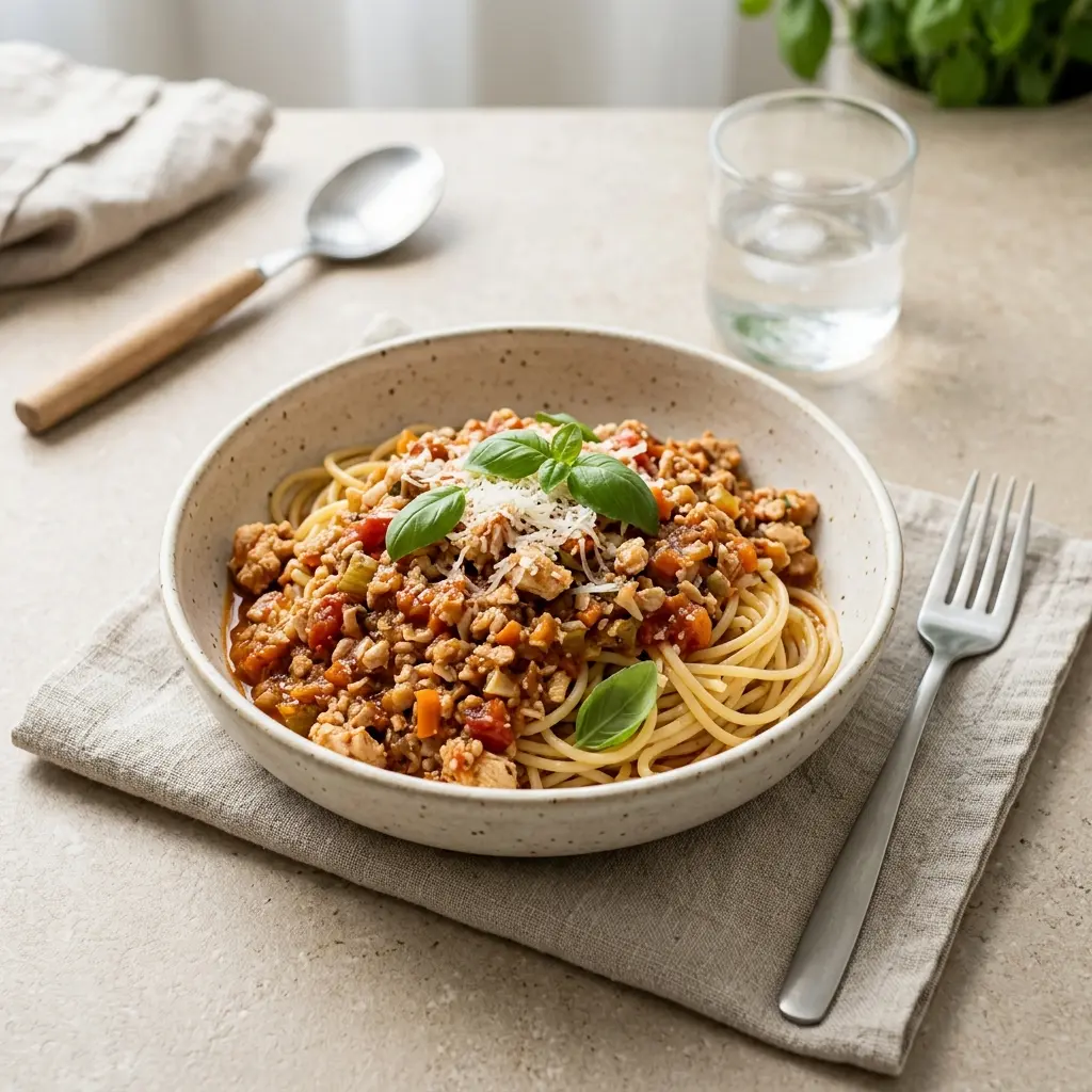 Fotografie cu Sos de carne cu pui gata de servire